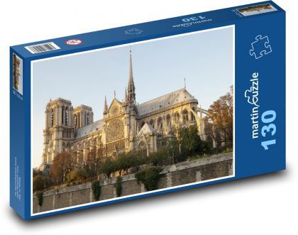 Notre Dame - Paris - Puzzle 130 pieces, size 28.7x20 cm 