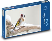 Pręt - ptak Puzzle 130 elementów - 28,7x20 cm