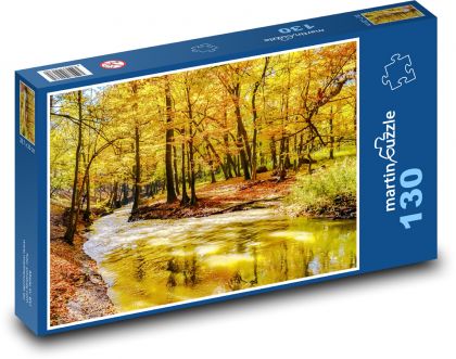 Příroda na podzim - puzzle 130 dílků