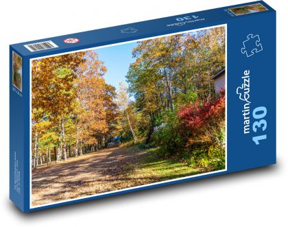 Poľná cesta  - Puzzle 130 dielikov, rozmer 28,7x20 cm 
