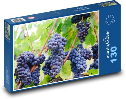 Itálie - vinné hrozny - puzzle 130 dílků