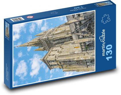 Kostel - Bretaň, Francie - puzzle 130 dílků
