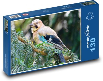 Jojka - vták - Puzzle 130 dielikov, rozmer 28,7x20 cm 