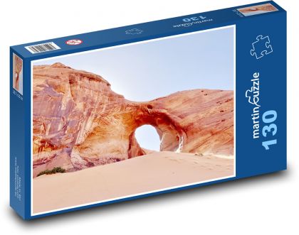 Púšť - skala - Puzzle 130 dielikov, rozmer 28,7x20 cm 