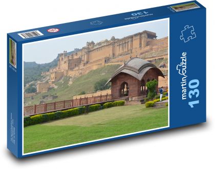 Rajasthan - India - Puzzle 130 dielikov, rozmer 28,7x20 cm 