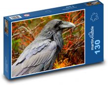 Havran - pták Puzzle 130 - 28,7x20 cm