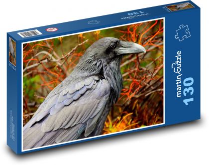 Rabe - Vogel - Puzzle - 130 Teile