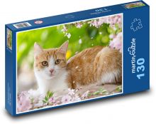 European cat Puzzle 130 pieces - 28.7 x 20 cm 