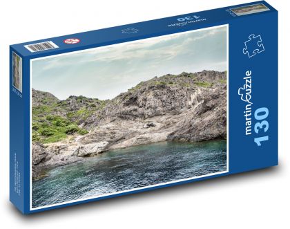Spain - Costa Brava - Puzzle 130 pieces, size 28.7x20 cm 