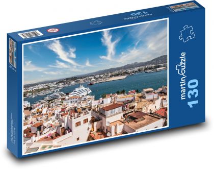 Ibiza - Spain - Puzzle 130 pieces, size 28.7x20 cm 