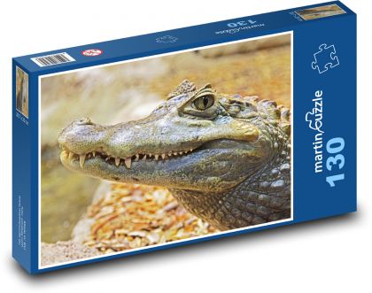 Aligátor - Puzzle 130 dielikov, rozmer 28,7x20 cm 