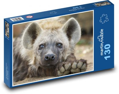 Hyena - mláďa - Puzzle 130 dielikov, rozmer 28,7x20 cm 