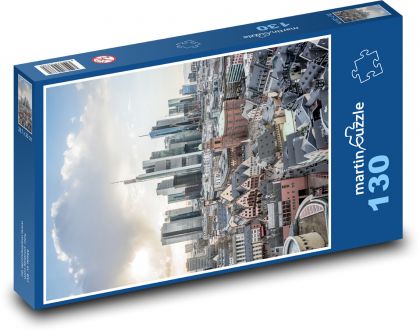 Frankfurt - Nemecko - Puzzle 130 dielikov, rozmer 28,7x20 cm 