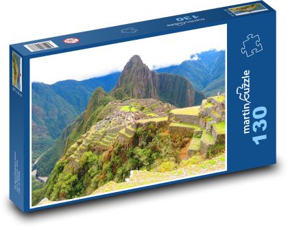 Machu picchu - hora - Puzzle 130 dielikov, rozmer 28,7x20 cm 