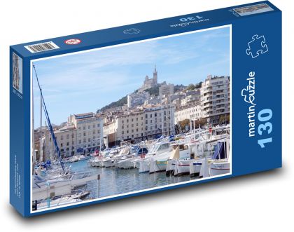 Marseille - starý přístav - puzzle 130 dílků