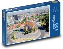 Kostel - Namibie Puzzle 130 dílků - 28,7 x 20 cm