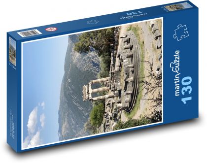 Delfos - Grecja - Puzzle 130 elementów, rozmiar 28,7x20 cm