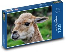 Llama Puzzle 130 pieces - 28.7 x 20 cm