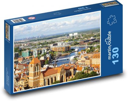 Poland - Gdansk - Puzzle 130 pieces, size 28.7x20 cm 