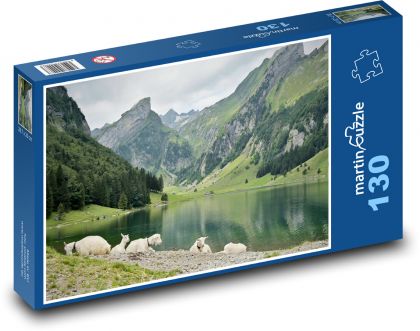 Bergsee - Puzzle - 130 Teile