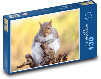 Veverica. - Puzzle 130 dielikov, rozmer 28,7x20 cm 