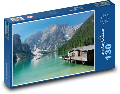 Südtirol - See, Berge - Puzzle - 130 Teile