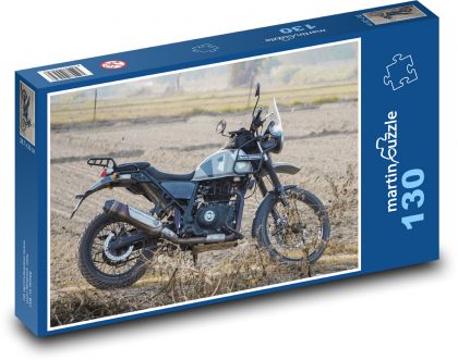 Motocykl - enduro - puzzle 130 dílků