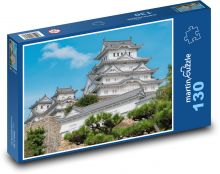 Japonsko - hrad Himeji Puzzle 130 dílků - 28,7 x 20 cm