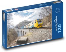 Bahn - Gleise, Viadukt Puzzle 130 Teile - 28,7x20 cm