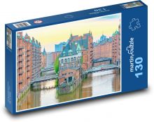 Německo - Hamburg Puzzle 130 - 28,7x20 cm