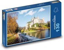 Slovensko - Bojnický zámok Puzzle 130 dielikov - 28,7 x 20 cm