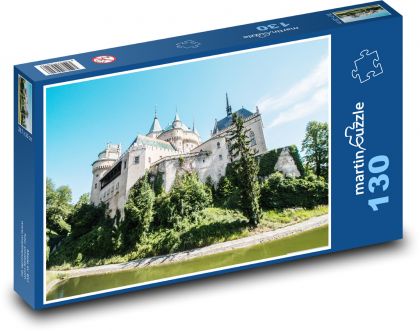 Bojnice - Slovensko - Puzzle 130 dílků, rozměr 28,7x20 cm