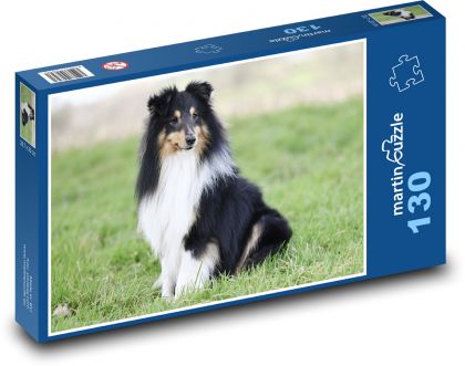 Shetland Shepherd Dog - Puzzle - 130 Teile