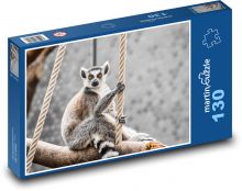 Lemur - zviera Puzzle 130 dielikov - 28,7 x 20 cm