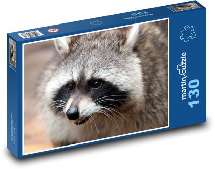 Medvedík mýval - Puzzle 130 dielikov, rozmer 28,7x20 cm 