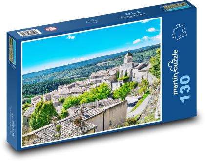 Stone City - Puzzle 130 pieces, size 28.7x20 cm 