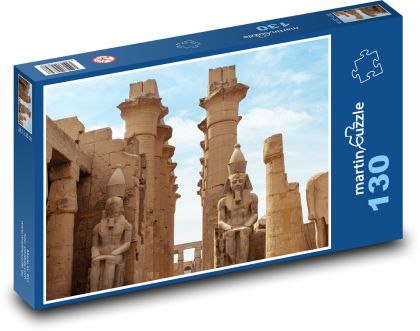 Egypt - Socha - Puzzle 130 dielikov, rozmer 28,7x20 cm 