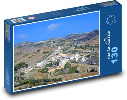 Ostrov Malta - Gozo - puzzle 130 dílků