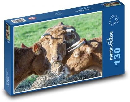Kühe - Puzzle - 130 Teile