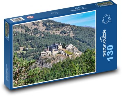 Hrad - pevnost - puzzle 130 dílků