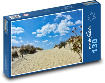 Nebe - písek - Puzzle 130 dílků, rozměr 28,7x20 cm