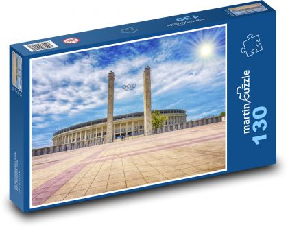 Berlínský Olympijský Stadion - puzzle 130 dílků