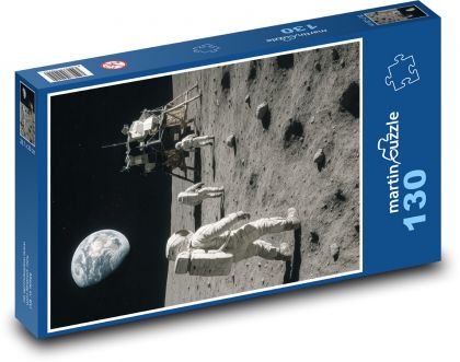Weltraum - Kosmonauten - Puzzle - 130 Teile