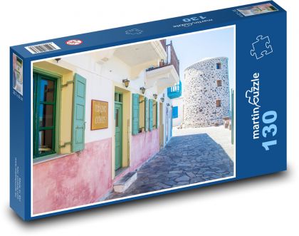 Grecja - Nisyros - Puzzle 130 elementów, rozmiar 28,7x20 cm
