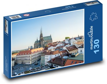 Czech Republic - Brno - Puzzle 130 pieces, size 28.7x20 cm 