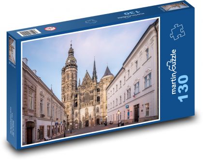 Slovensko - Košice - Puzzle 130 dielikov, rozmer 28,7x20 cm 