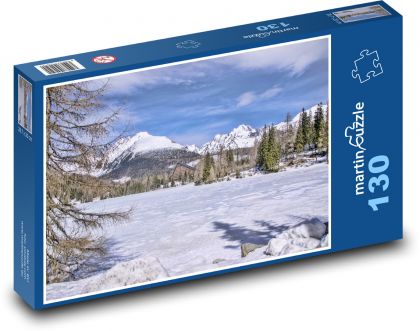 Słowacja - Tatry Wysokie - Puzzle 130 elementów, rozmiar 28,7x20 cm