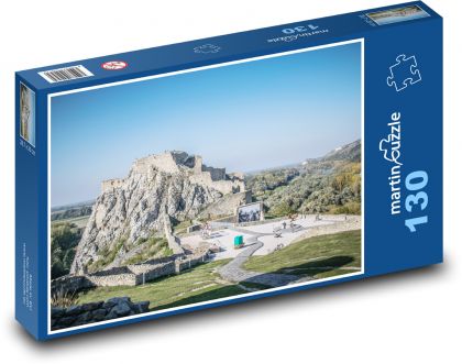 Slovensko - hrad Děvín - puzzle 130 dílků