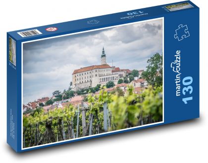 Mikulov - Česká republika - Puzzle 130 dielikov, rozmer 28,7x20 cm 