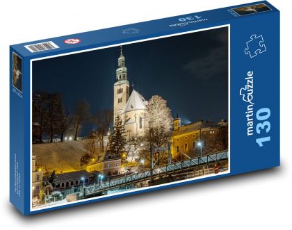 Salzburg - kostel - puzzle 130 dílků
